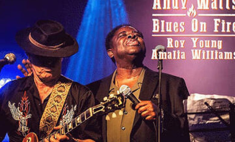 הופעות ג'אז ובלוז בישראל: "Andy Watts & Blues on Fire"