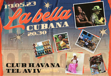 הופעות ג'אז ובלוז בישראל: "La Bella Cubana Yanna Esperanza Mirabal Rodriguez & Quintet Jake Pisak"